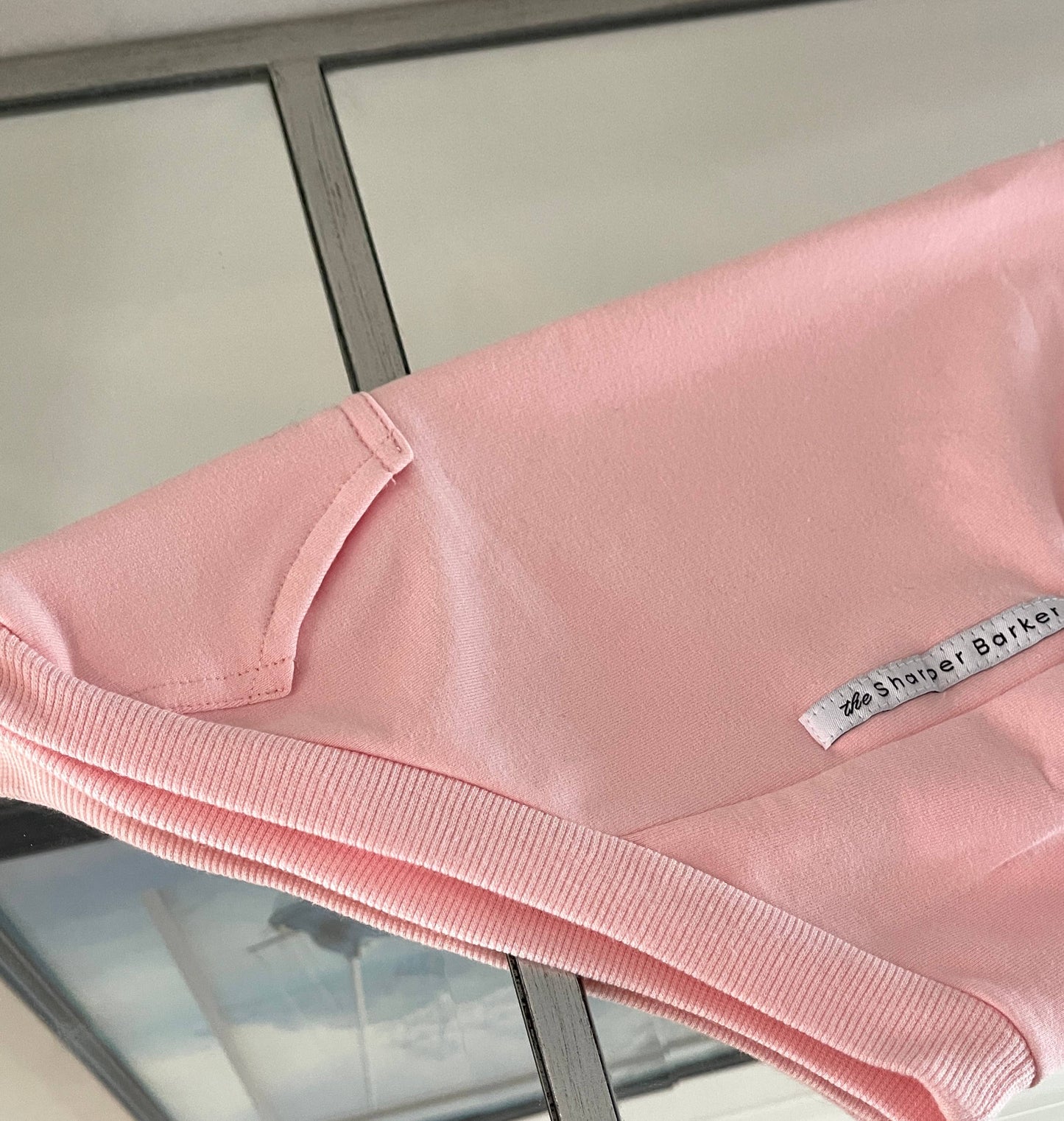 Sweat à capuche en bambou pour chien - Rose