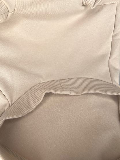 Sweat-shirt polaire pour chien - Biscuit