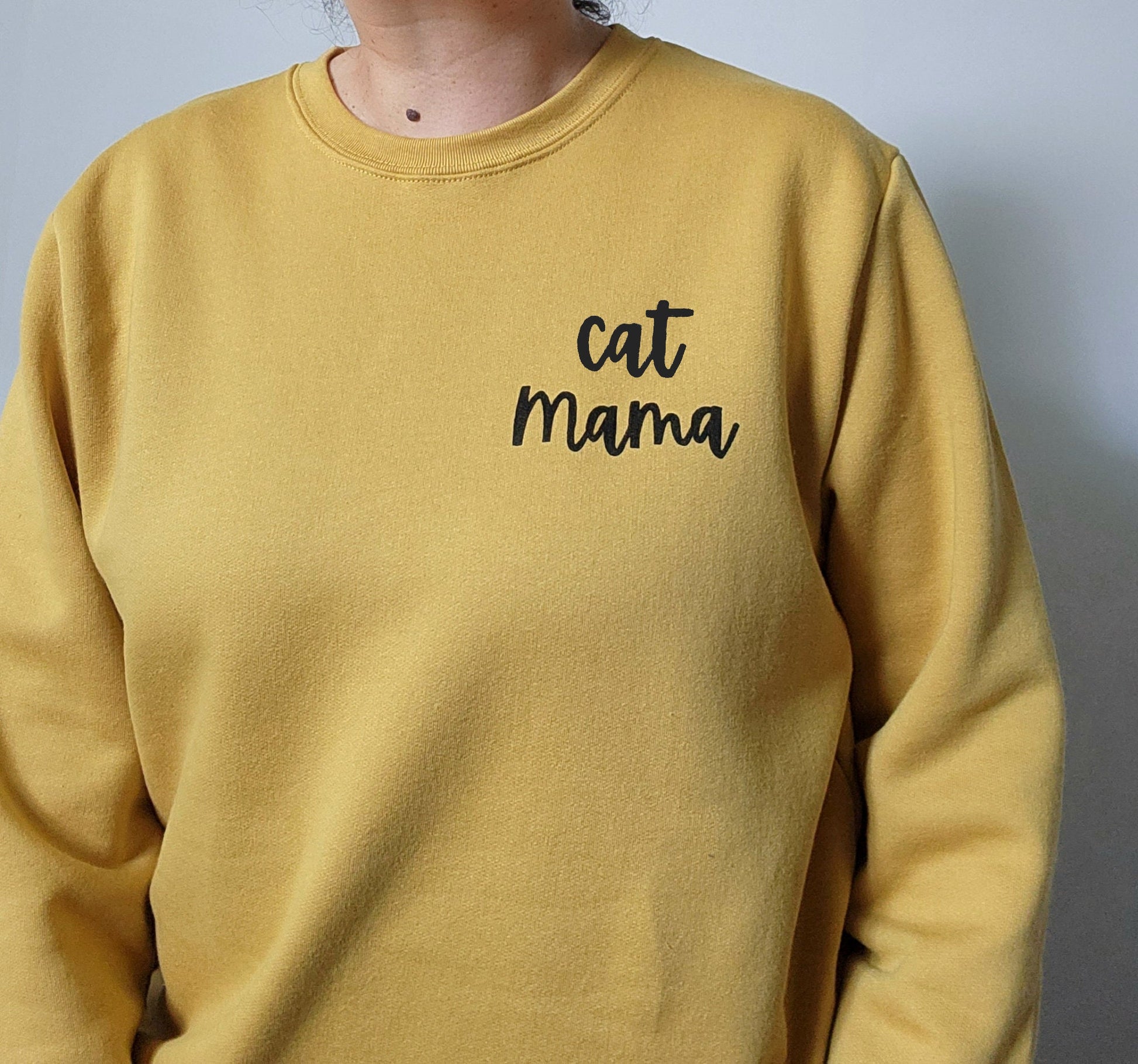 Femme pull 3D chat imprimé sweat haut à manches longues col rond t Femme pull 3D chat imprimé sweat haut à manches longues col rond t